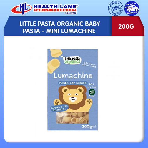LITTLE PASTA ORGANIC BAYI PASTA- MINI LUMACHINE 200G